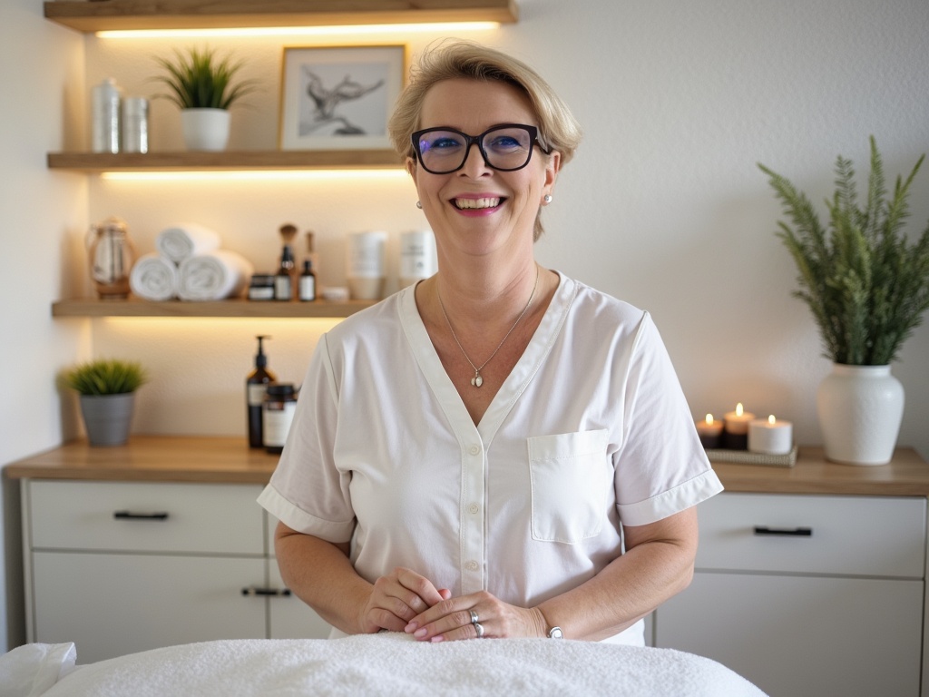 Gabriela Simonet im Kosmetikstudio Mutschellen